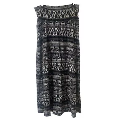 Women's Mossimo Supply Co. Maxi Skirt - Size L - Black/White NWOT • $30