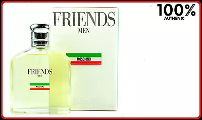 Moschino Friends Men 4.2oz Eau De Toilette Spray New In Box • $59.90