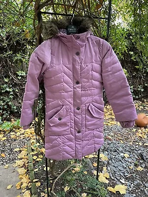  LANDS END  Down&Feather Filled Girls Coat.. Year 9-10 • £15.99