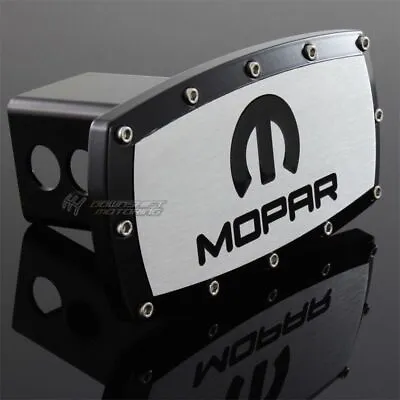 DODGE MOPAR Hitch Cover Plug Cap 2  Trailer Tow Receiver W/ ALLEN BOLTS DESIGN • $55.95