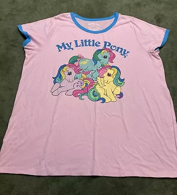 Women’s Pink Torrid My Little Pony Vintage Style T-Shirt Size 3 • $34.99