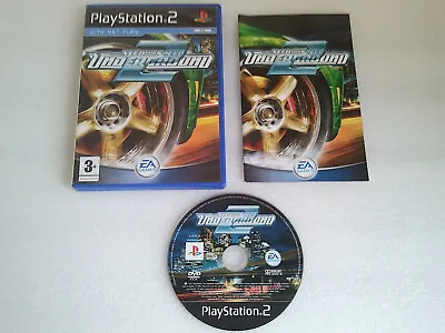 Need For Speed Underground 2 PlayStation 2 PS2 - Complete With Manual UK PAL • £14.50