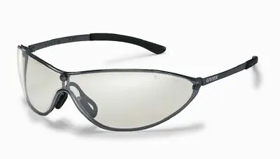 £7.99 • Buy Safety Glasses Uvex 'MT Racer' Silver-Mirrored Lens - Metal Frames UV Protection