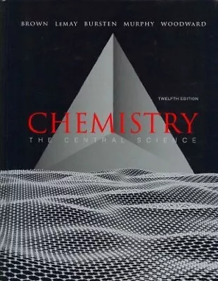 Chemistry + MasteringChemistry Student Access Code Card: The Central Science • $23.73