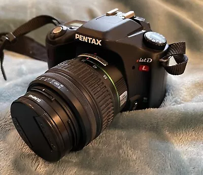 PENTAX Pentax Ist DL 6.1MP Digital SLR Camera - Black Kit W/2 Lenses And Bag • $125