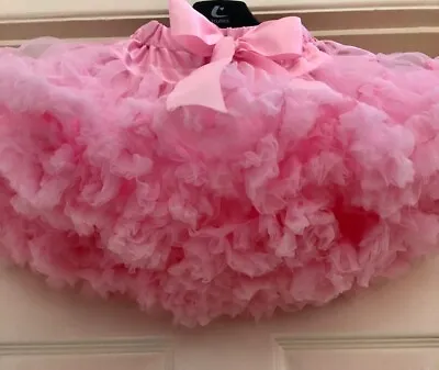 NEW Girls Pettiskirt Tutu Skirt Child Fluffy Ballet   Age 1 - 6 Years • £7.95