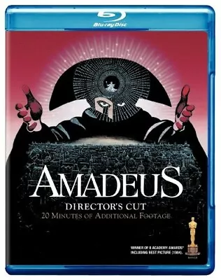 Amadeus: Director's Cut [Blu-ray] DVD Widescreen NTSC Color Blu-ray • $14.38