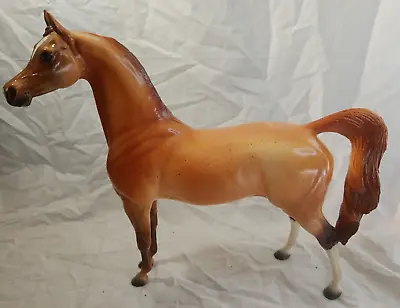 Peter Stone Glossy Orange Roan Arabian Mare Model Horse Pumpkin Pie SR 175 2004 • $674.43