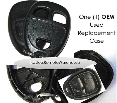 Keyless Remote Control OEM 3 Button CASE SHELL 20869056 GM Entry Keyfob Chevy H2 • $9.17