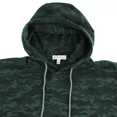 Peter Millar Mens Lava Wash Hoodie Sweatshirt Pullover Modal Brushed Jersey $140 • $59.99
