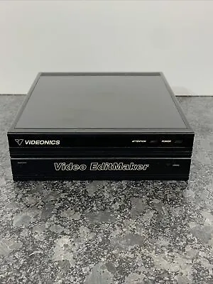 Videonics Model EM-1 NTSC Video Edit Maker EUC WORKS • $89.95