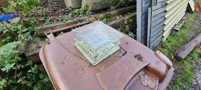 £5 • Buy Glass Brick/Blocks - 20cm X 20cm X 10cm Bathroom, Shower Wall.