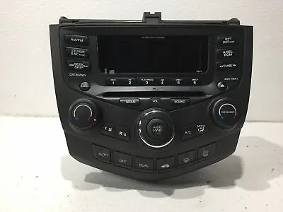 03 04 05 06 07 Honda Accord 2dr Radio Stereo 6 Disc Cd Changer 7YB1 W Auto Ac • $179.95