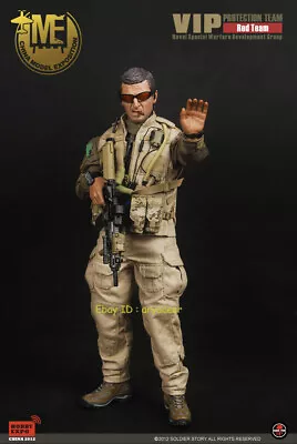 Soldier Story SS061 Vip Protection Team Red Team Action Figure Model In Stock • $419.99