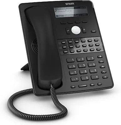 NEW Snom D725 VoIP Sip Phone V8 2014 Business Telephone IP Replacement BlackQTY • $39.95