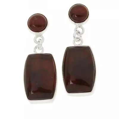 MINE FINDS BY JAY KING Sterling Silver 925 BROWN EARRING HOOK • $54.99