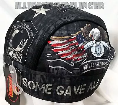 All Gave Some Some Gave All POW / MIA Headwrap Biker Doo Rag Durag Cap #1055 • $14.95