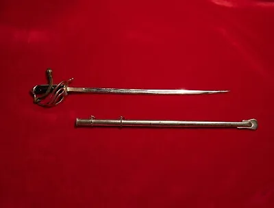 Vintage Miniature Rapier Sword W/ Sheath And Knot • $165