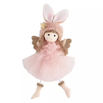 Christmas Angel Plush Doll Pendant/Xmas Tree Hanging Ornaments Party Decoration • $6.97