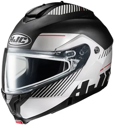 HJC C91 Prod Modular Snowmobile Helmet Gray XS S M L XL 2XL 3XL 4XL 5XL C-91 • $164.99