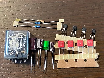$30 • Buy Sansui F-2547 Protection Board Rebuild Receiver Recap Kit - 8080 9090 890 990