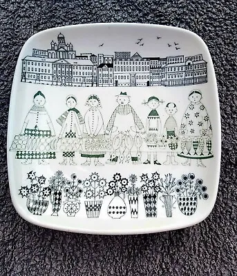 £40 • Buy Arabia Finland Vintage Pottery, Mid 60's. Wall Plate,  KAUPPATORI