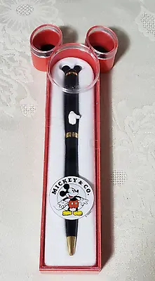 New Colibri London Mickey Mouse Ballpoint Pen Gold Tone • $35