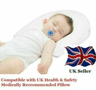 £11.99 • Buy Baby Wedge Oval Round Pillow Anti Reflux Colic For Pram Push Chairs Flat Head
