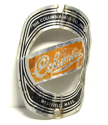 Vintage Columbia Head Badge-westfield Mfg. Co. O-18 • $9.50