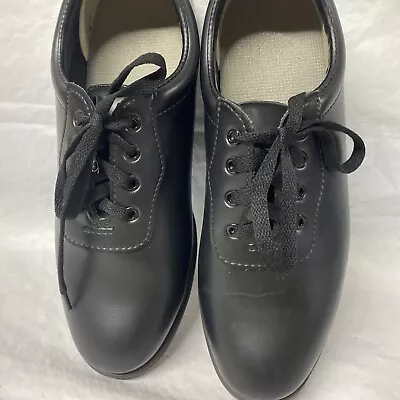 DINKLES Glide 407 Black Marching Band SHOES Size Men's 9 1/2 9.5 Womens 11.5 • $35