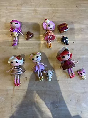 Lalaloopsy Sweet Bakery Set/ Incomplete/ Five Dolls • $35