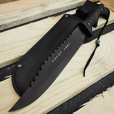 MOLON LABE Greek Warrior Tactical Fixed Blade Knife Razor Shar Stainless Steel • $23.41
