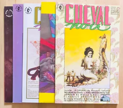 Cheval Noir 5 Issue Comic Lot : Dark Horse Undergound : Moebius Bolland Suydam • $17.50