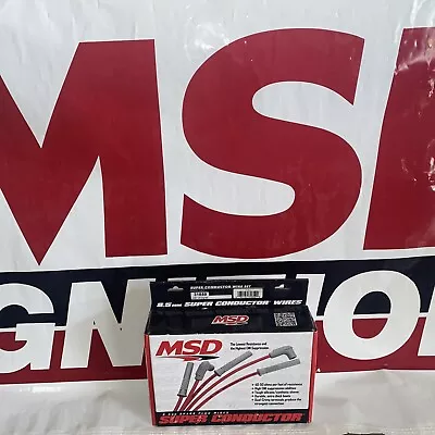 MSD 32179 Super Conductor 8.5mm Plug Wire Set 1992-97 Chevy Corvette LT1 350 V8 • $149