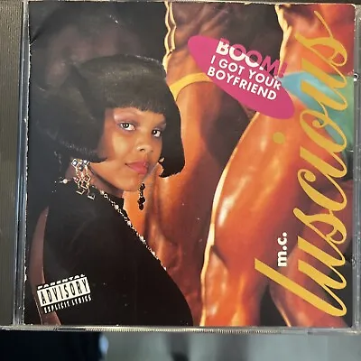 Mc Luscious - Boom! I Got Your Boyfriend Cd-single 1991 7 Tracks M.c. Miami Bass • $5