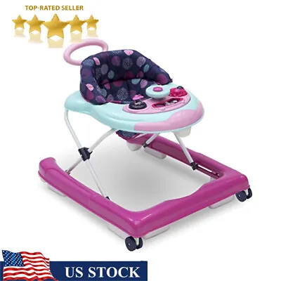 2-in-1 Baby Activity Walker W/ Music Removable Play Tray Push Walker HOT • $59.99
