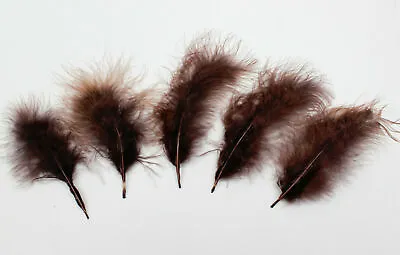 MARABOU PLUMAGE 1-5  Feathers 25+ Colors To Choose From! Halloween/Craft/Costume • $17.99