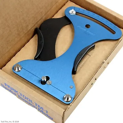 Park Tool TM-1 Bicycle Spoke Tension Meter Gauge Wheel Spoke Pro Checker & Chart • $104.95