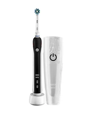 $79 • Buy New Oral-B Pro 2 2000 Electric Toothbrush - Black With Travel Case
