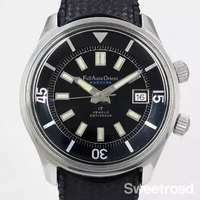 Orient King Diver Ref.T19202 Vintage 1960s Date Automatic Mens Watch Auth Works • $3428