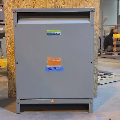 112.5kva Transformer 3 Phase 480v-208v/120 Delta Wye 460v 440v 430v 230 • $1849