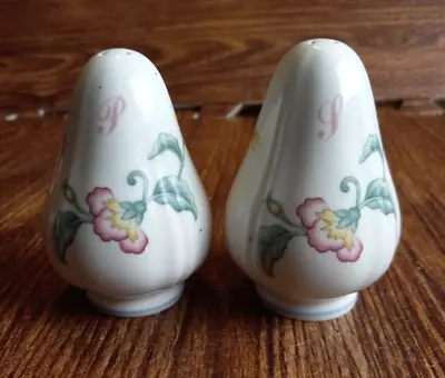 Villeroy & Boch Delia Floral Decor 2 Pepper Shakers Germany • $20