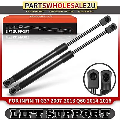 2x Front Hood Lift Supports Gas Struts For INFINITI G37 2008-2013 Q60 2014-2015 • $14.59