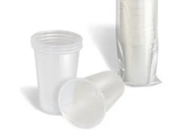 100 X Clear  7oz Cups Cold Drink Tumbler Water Juice Party • £7.25