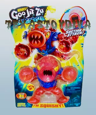 GOO JIT ZU Deep Goo Sea SQUIDOR Squid Suction Attack Squishy Figure 2023 READ!! • $17.99