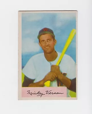 1954 Bowman Mickey Vernon #152 • $5