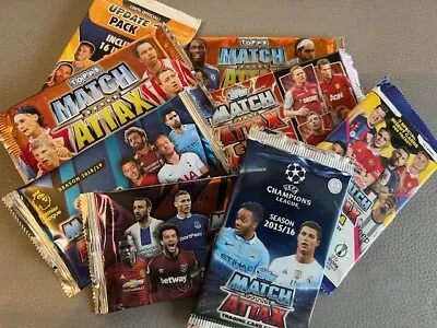 Topps Match Attax Trading Card Booster / Pack / Packet. Various Series • £2.29