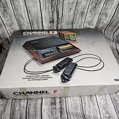 Fairchild Channel F Video Entertainment System Vintage Channel F Game Console  • $399.97