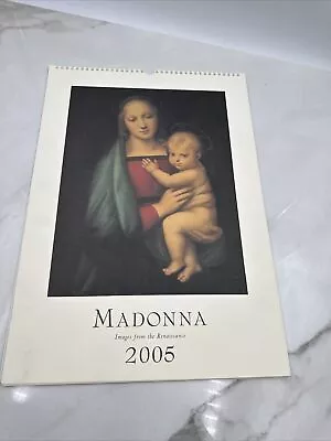 Cavallini & Co Vintage Madonna Poster 2005 Calendar Italia Poster Art • $24.95