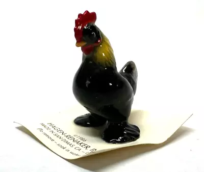 Hagen Renaker Banty Rooster On Card Rare Dealer Sample Kent Smith Collection • $9.99